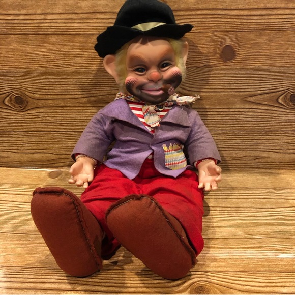 Vintage Rushton Hobo with cigar abt 21” - Picture 1 of 15